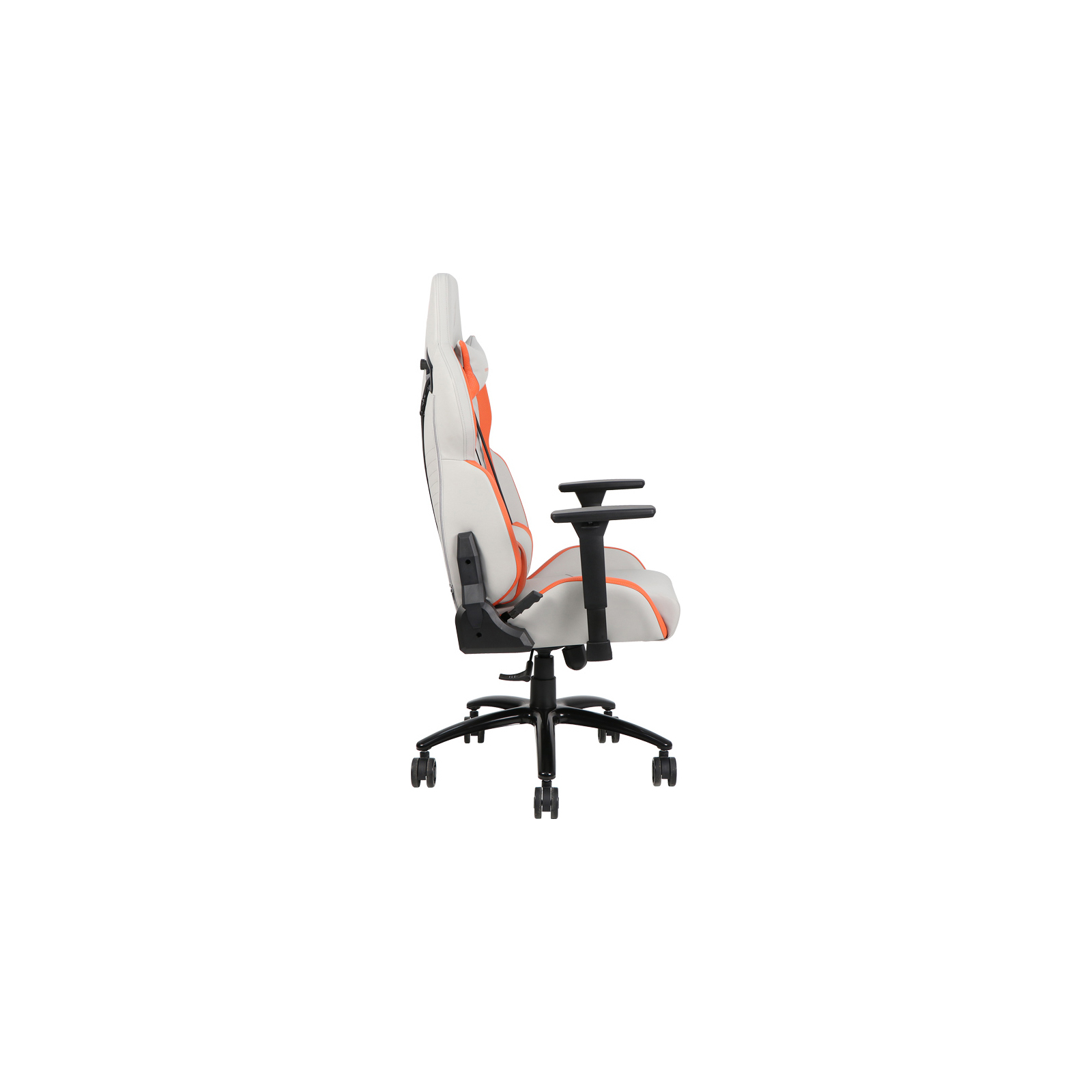 Кресло игровое 1stPlayer DK2 Pro OrangeGray изображение 3