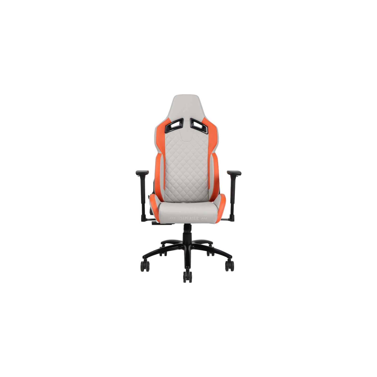 Крісло ігрове 1stPlayer DK2 Pro OrangeGray зображення 6