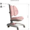 Дитяче крісло FunDesk Premio pink (222103) зображення 3