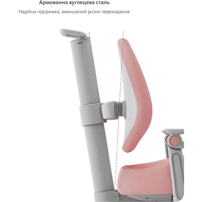 Дитяче крісло FunDesk Premio pink (222103) зображення 4