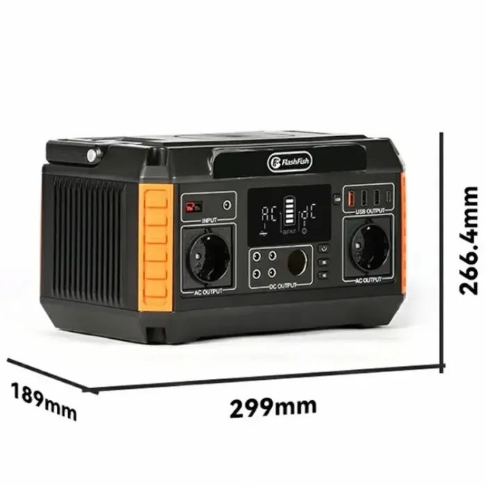 Зарядная станция FlashFish P60, 500W (P60) изображение 5