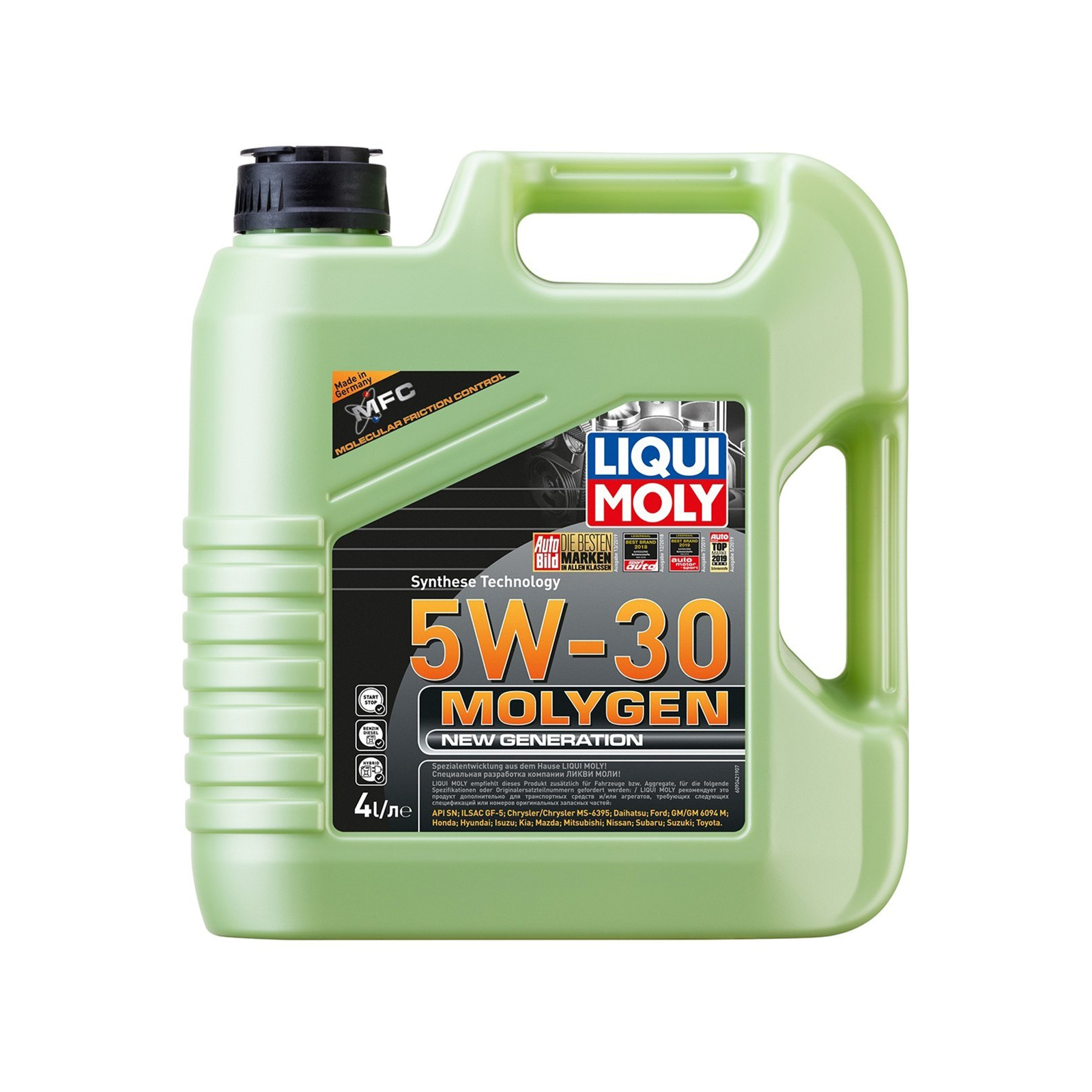 Моторное масло Liqui Moly Molygen New Generation 5W-30  4л. (9089)