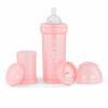 Бутылочка для кормления Twistshake Pearl Pink 260 мл, антиколиковая, силиконовая (78380)