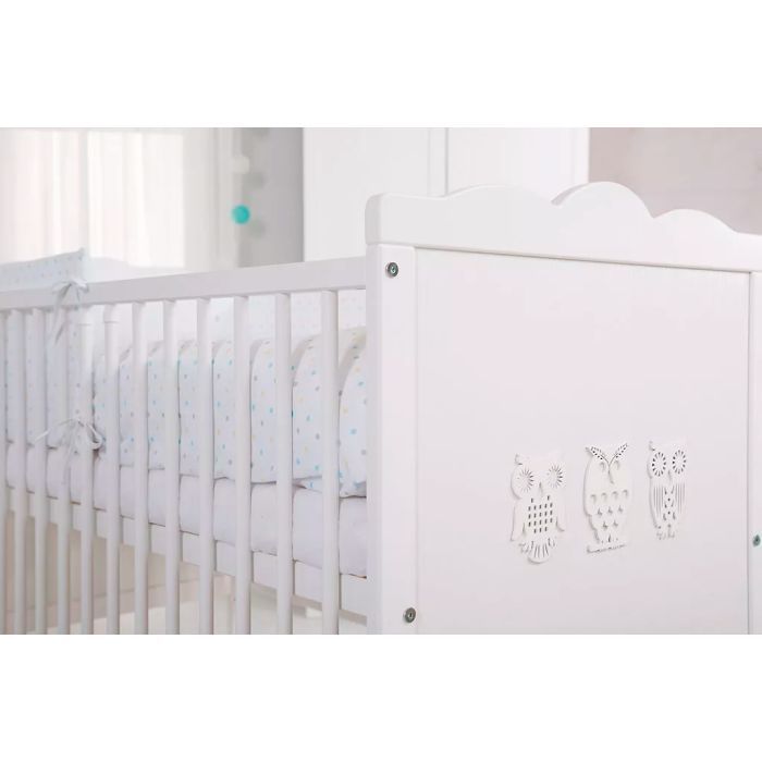 Кроватка Klups Marsell 120 х 60 см Белая (MARSELL3) изображение 2