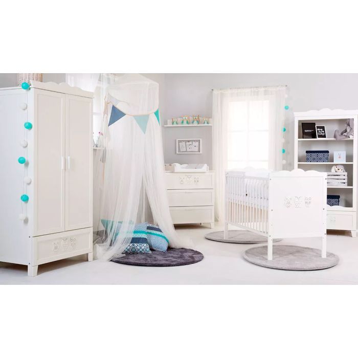 Кроватка Klups Marsell 120 х 60 см Белая (MARSELL3) изображение 3
