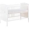 Кроватка Klups Marsell 120 х 60 см Белая (MARSELL3)
