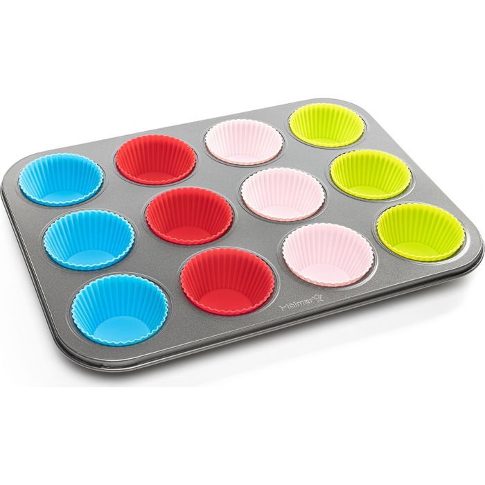 Форма для выпечки Hölmer для мафінів BM-0812-RSG Sweet cake (BM-0812-RSG Sweet cake)