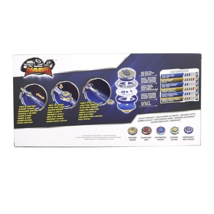 Дзига Auldey набір Infinity Nado VI Goggle Battle Pack дзиґа та аксесуари (EU654161) зображення 11
