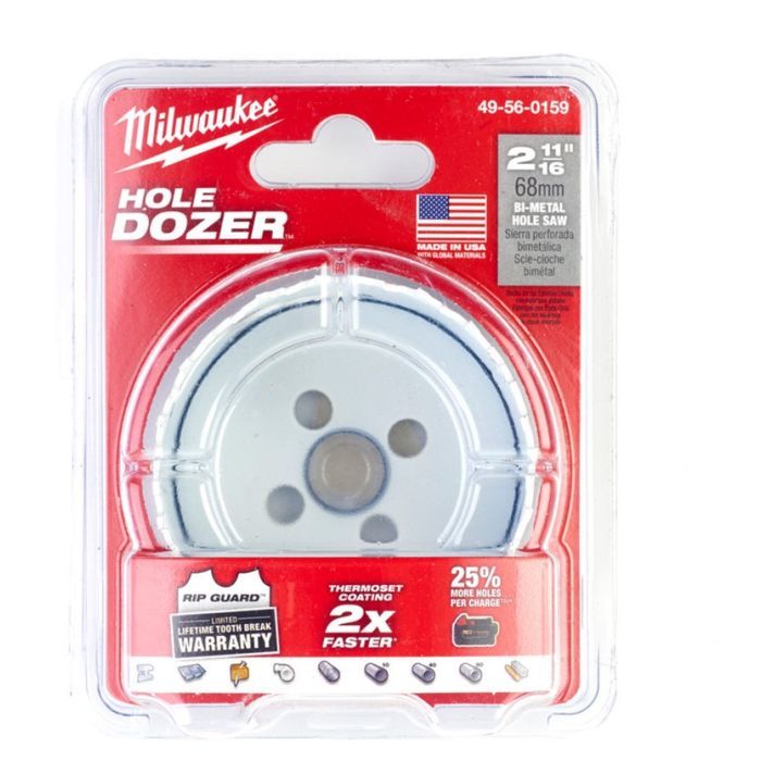 Коронка Milwaukee Bi-Metal 33мм (49560067) изображение 2