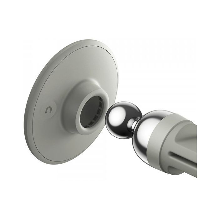 Универсальный автодержатель Baseus Magnetic (на решетку) creamy-white (SUCC000102) изображение 5