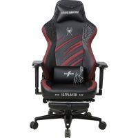 Крісло ігрове 1stPlayer Duke Black (DUKE-FR-BK) зображення 2