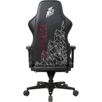 Крісло ігрове 1stPlayer Duke Black (DUKE-FR-BK) зображення 4