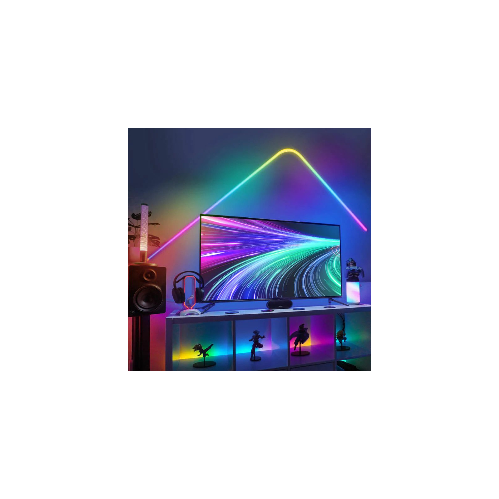 Светодиодная лента Govee Neon LED Strip Light 5м Білий (H61A23D1) изображение 27