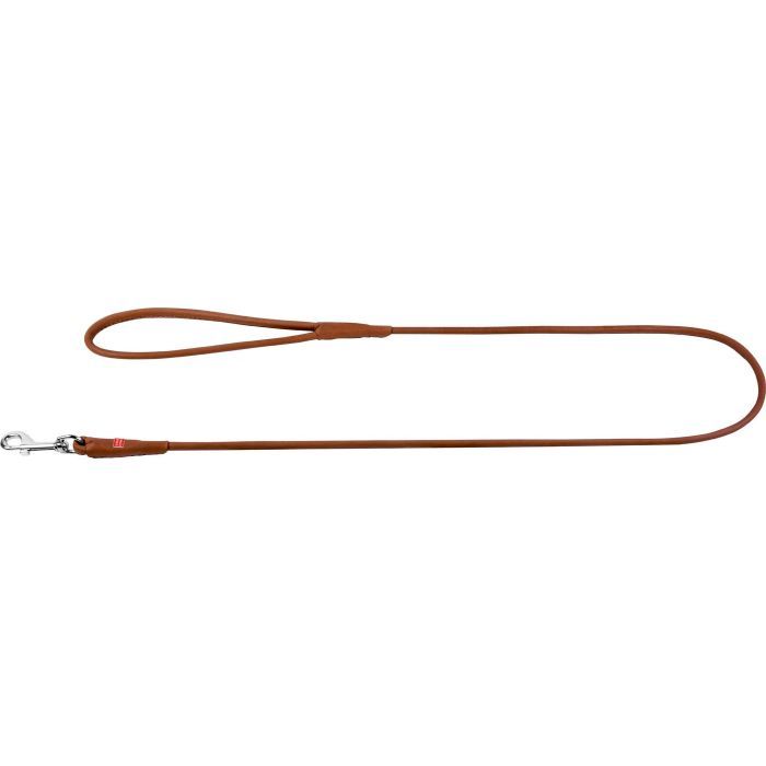 Поводок для собак WAUDOG Soft круглый XS d8 Д 122 см коричневый (04836) изображение 2