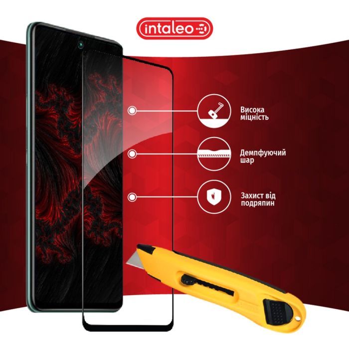 Стекло защитное Intaleo Full Glue Infinix Hot 11s (1283126532382) изображение 4