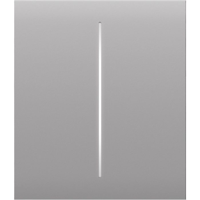 Накладная панель Ajax CenterButton 2-gang/Белый (CenterButton 2-gang/Fog)