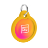 Адресник для животных WAUDOG Smart ID с QR паспортом "Градиент оранжевый", круг 25 мм (225-4035) изображение 4