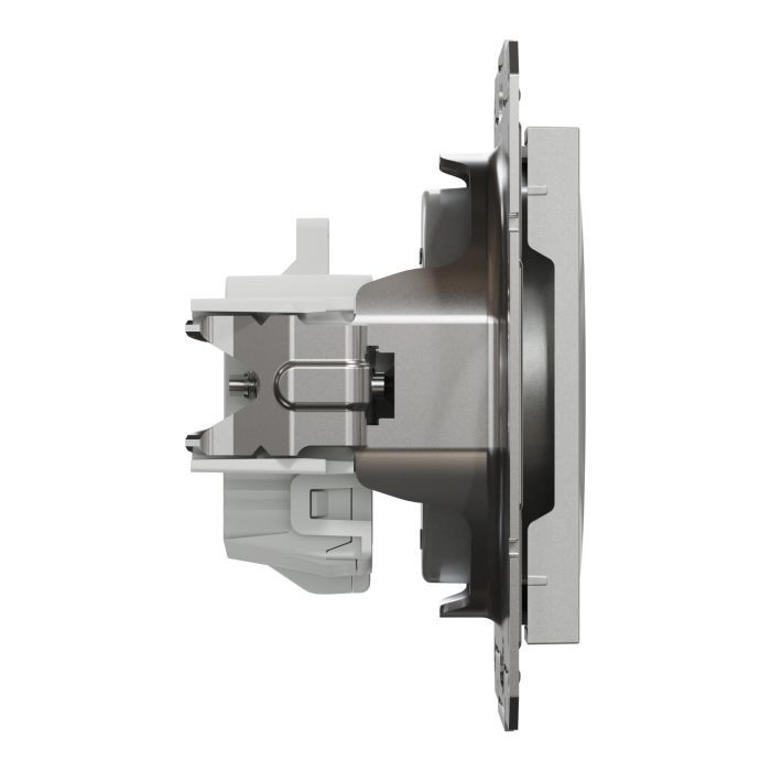Розетка Schneider Electric ASFORA без заземлення антрацит (EPH3000171) изображение 3