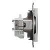 Розетка Schneider Electric ASFORA без заземлення алюм. (EPH3000161) изображение 3