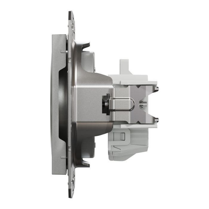 Розетка Schneider Electric ASFORA без заземлення антрацит (EPH3000171) изображение 4