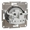 Розетка Schneider Electric ASFORA без заземлення алюм. (EPH3000161) изображение 7