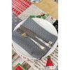 Салфетка на стол Прованс Merry Christmas серая 35x45 см (4823093448780) изображение 2