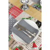 Салфетка на стол Прованс Merry Christmas серая 35x45 см (4823093448780) изображение 3