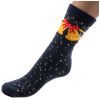 Носки детские Bross новогодние (8180-13-blue)