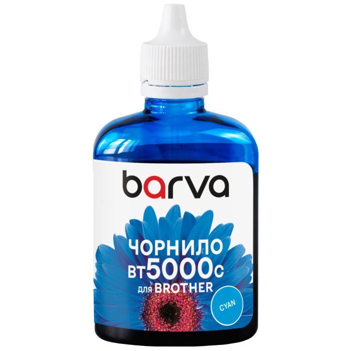 Чернила Barva Brother BT5000 100 мл Y (BBT5000Y-746)