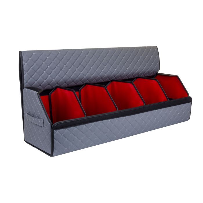 Сумка-органайзер EVAtech ECO XXL 30x30x100 см сіра з сірою ниткою (EHECEWGGBR) зображення 3