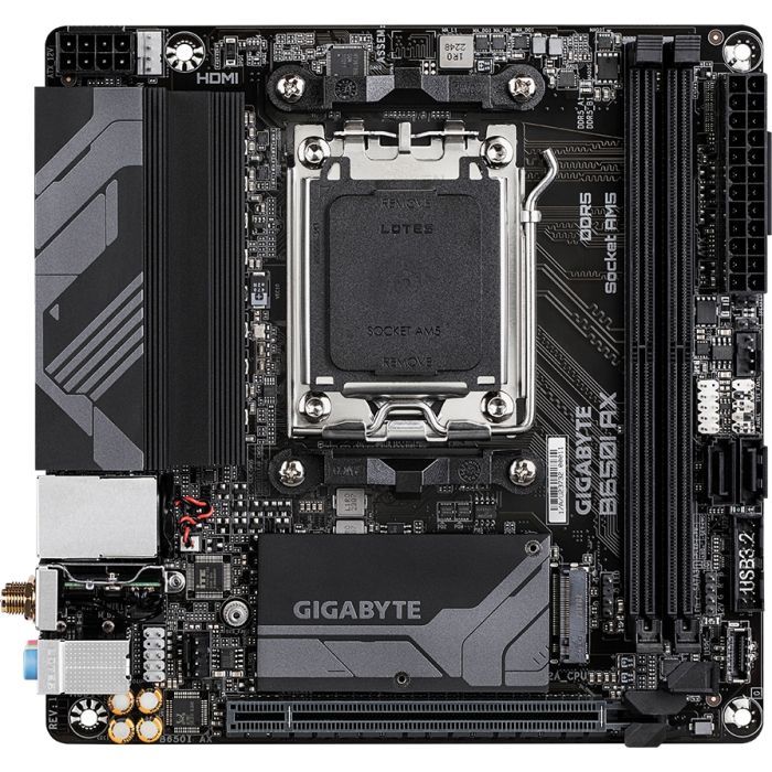 Материнская плата GIGABYTE B650I AX изображение 3