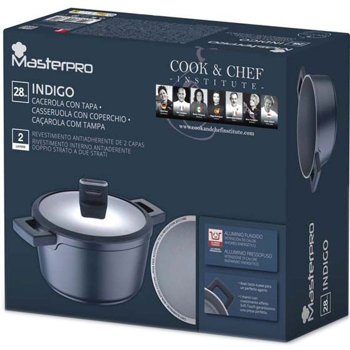 Кастрюля MasterPro Indigo з кришкою 1.3 л (BGMP-7978) изображение 6
