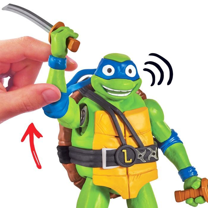 Фигурка TMNT Мovie III – Леонардо (звук) (83351) изображение 4