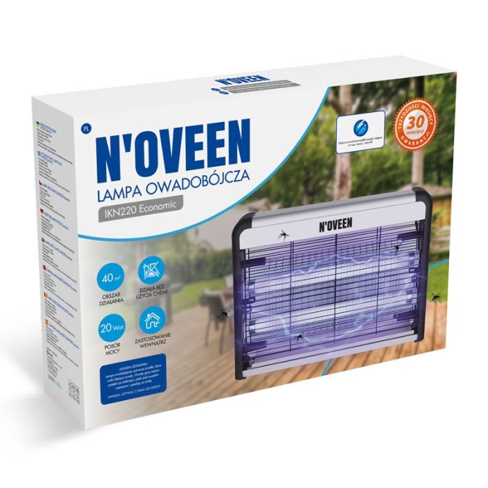 Инсектицидная лампа N'oveen IKN220 (RL073624) изображение 3