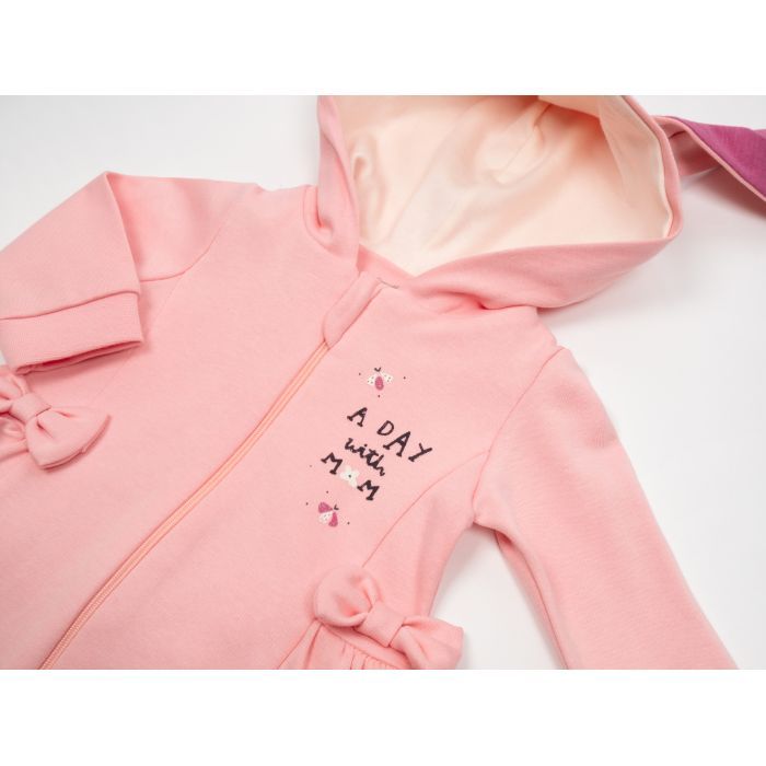 Человечек детский Tongs на молнии (4051-68G-pink) изображение 3