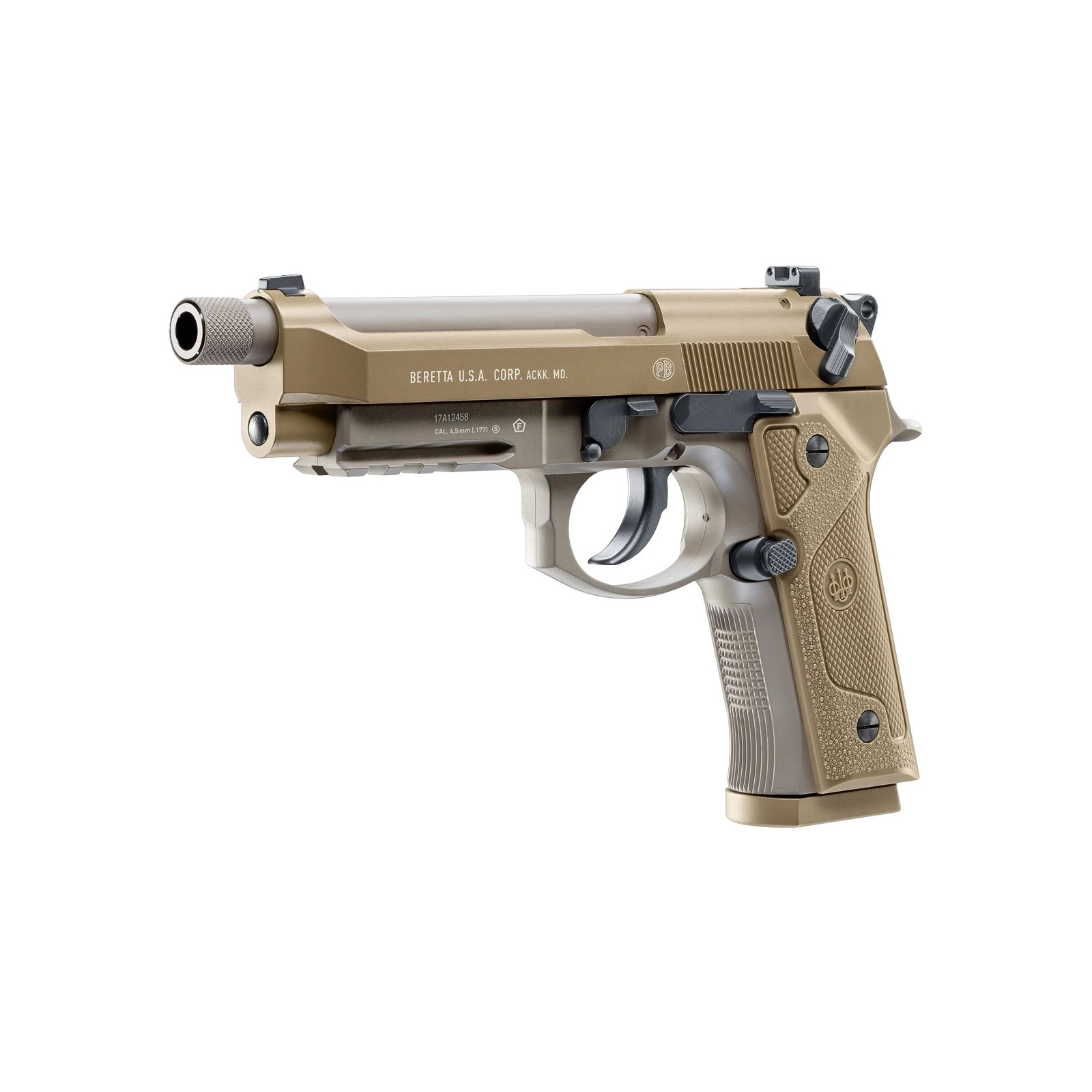 Пневматичний пістолет Umarex Beretta M9A3FDE Blowback (5.8347) зображення 3