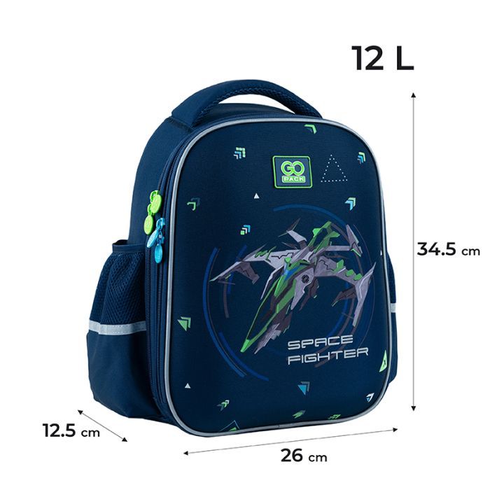 Портфель GoPack Education полукаркасный 165S-4 In Space (GO24-165S-4) изображение 2