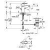 Смеситель Grohe M-Size BauLoop New (23762001) изображение 5