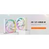 Кулер для корпуса ID-Cooling AF-127-ARGB-W изображение 8