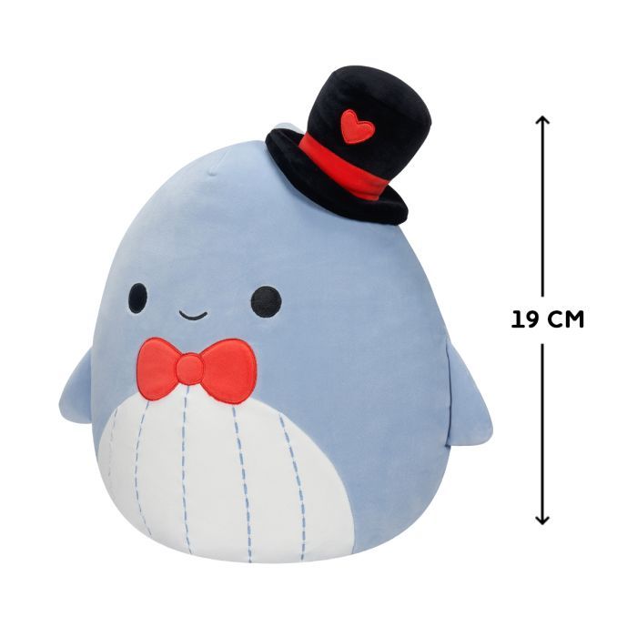 Мягкая игрушка Squishmallows Синий кит Самир 19 см (SQVA00838) изображение 2