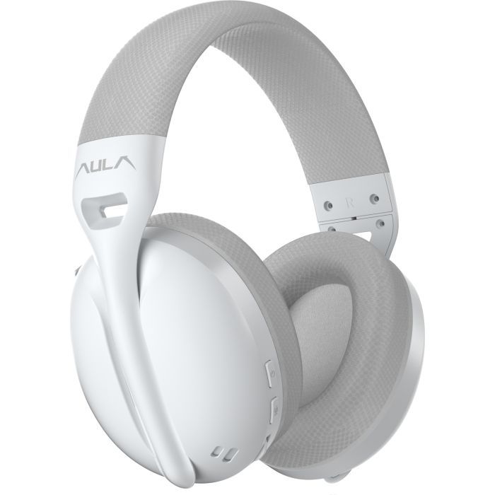 Наушники Aula S6 - 3 in 1 Wired/2.4G Wireless/Bluetooth Milk Tea (6948391235578) изображение 5