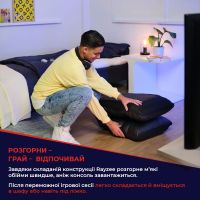 Крісло ігрове Trust GXT 718 Rayzee Black (25071) зображення 11