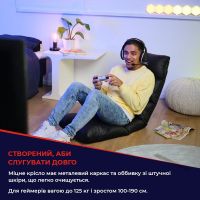 Крісло ігрове Trust GXT 718 Rayzee Black (25071) зображення 7