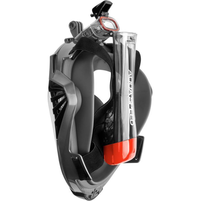 Маска для плавания Aqua Speed Drift 9942 чорний, жовтий 249-38 L/XL (5908217699428) изображение 2