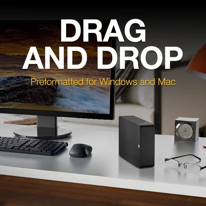 Внешний жесткий диск 3.5" 12TB Expansion Desktop Seagate (STKP12000400) изображение 8