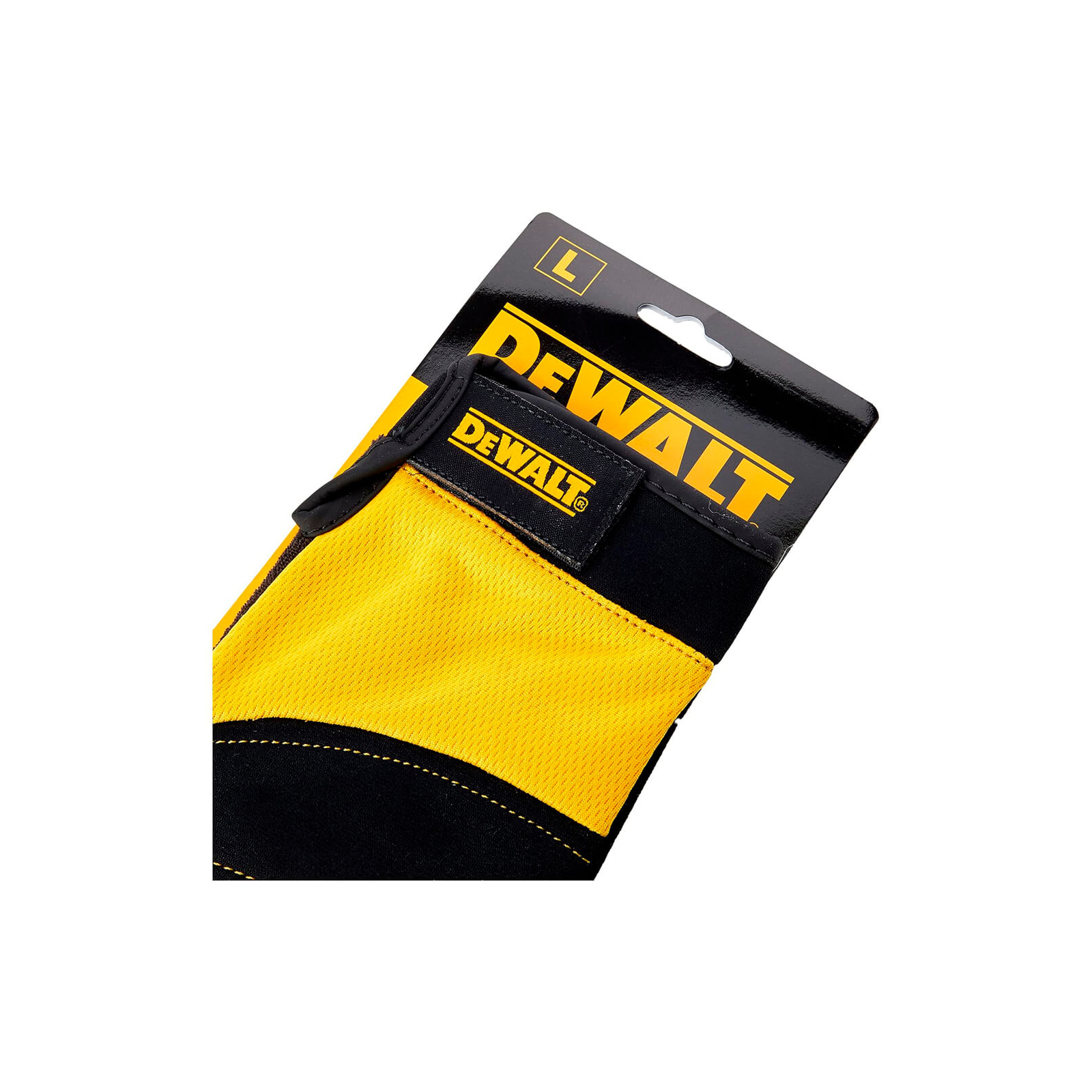 Защитные перчатки DeWALT разм. L/9, с накладками на ладони и пальцах (DPG215L) изображение 2