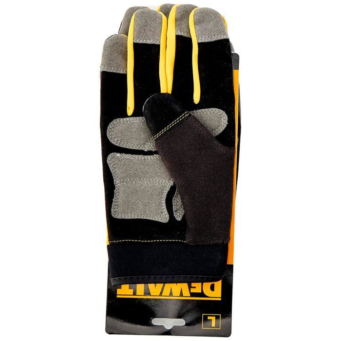 Захисні рукавиці DeWALT розм. L/9, з накладками на долоні та пальцях (DPG215L) зображення 3