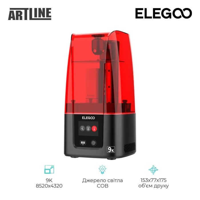 3D-принтер ELEGOO Mars 4 9K изображение 2