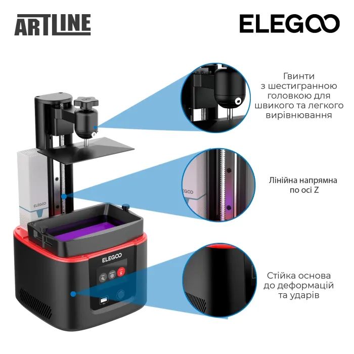 3D-принтер ELEGOO Mars 4 9K изображение 4