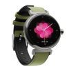 Смарт-годинник OUKITEL BT30 Black with black and green belt (6931940742269) зображення 3